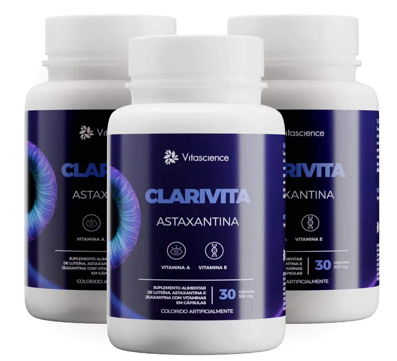 3 Potes Fórmula Clarivita