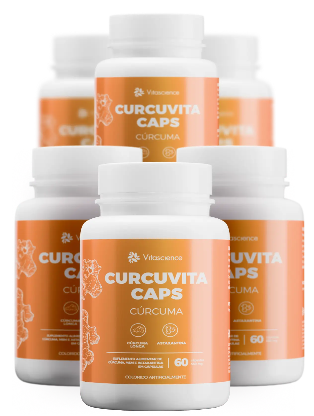 8 Potes Fórmula Curcutiva