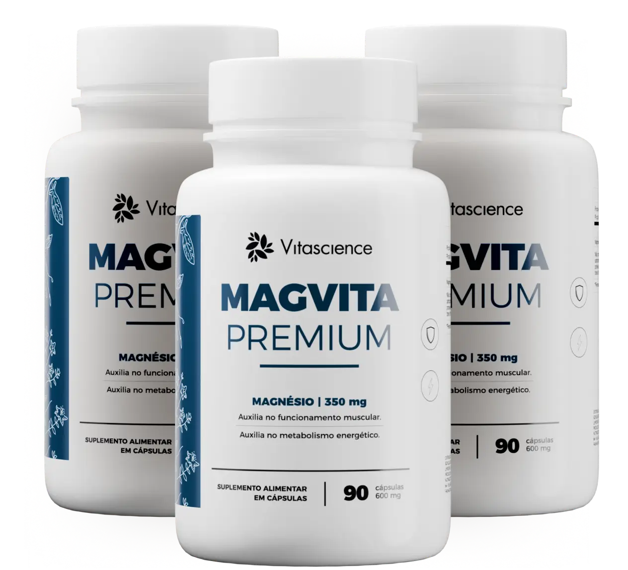 3 Potes Fórmula MagVita Premium