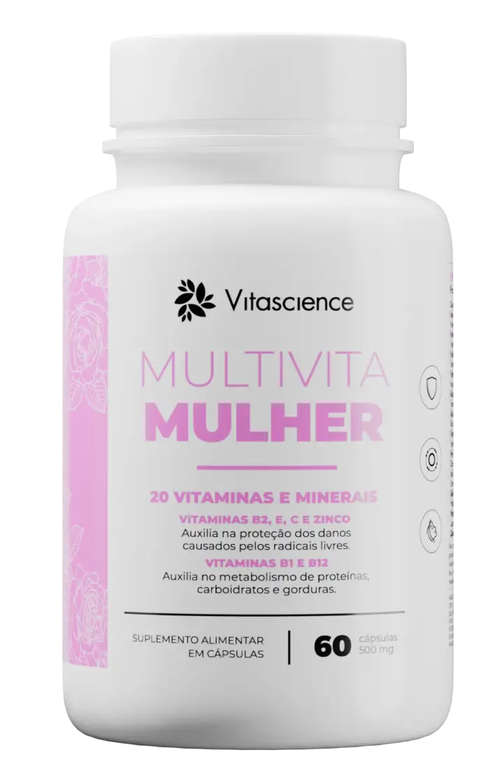 1 Pote Fórmula Multivita Mulher