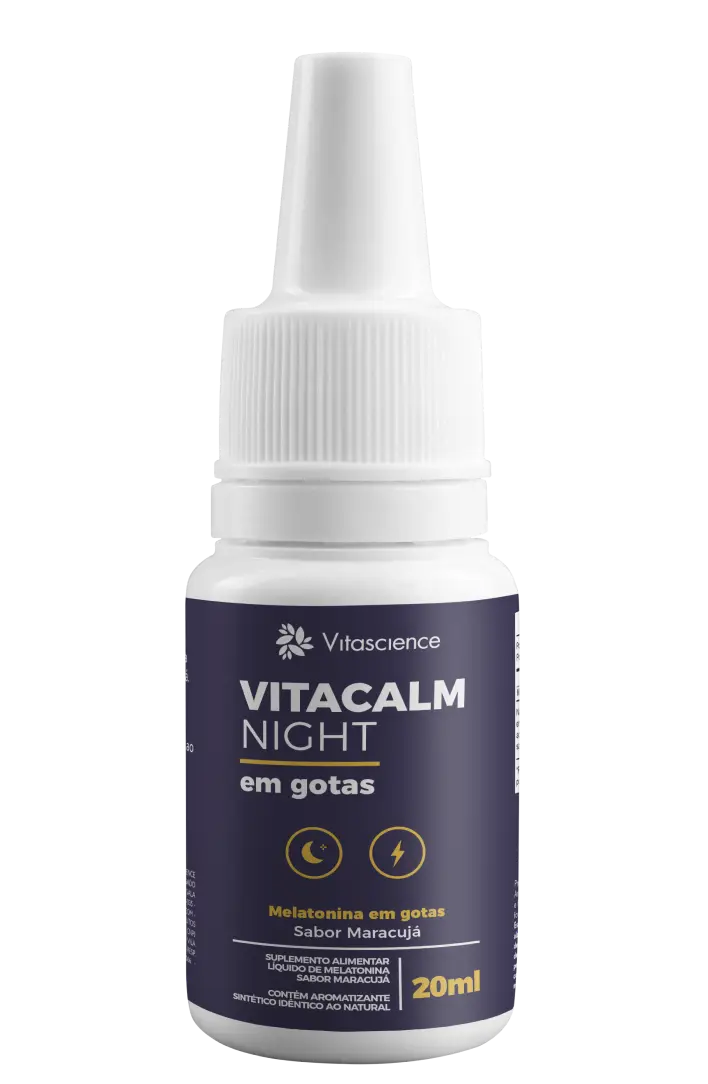 1 Pote Fórmula Vitacalm Night em Gotas